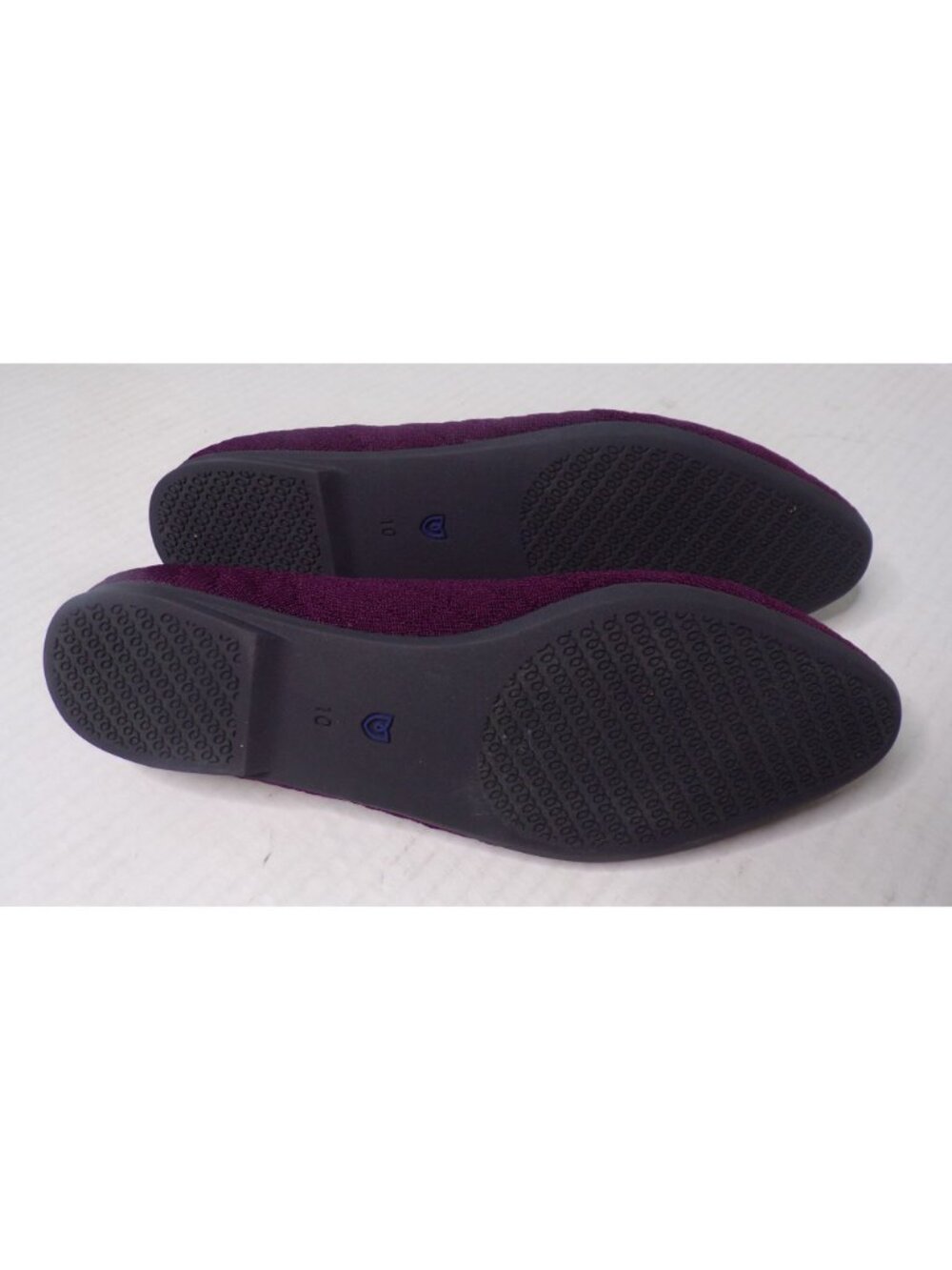 🆕ROTHY'S Almond Toe Quilted Loafer Shoe 10 Berry Burgundy Plum - Picture 9 of 9